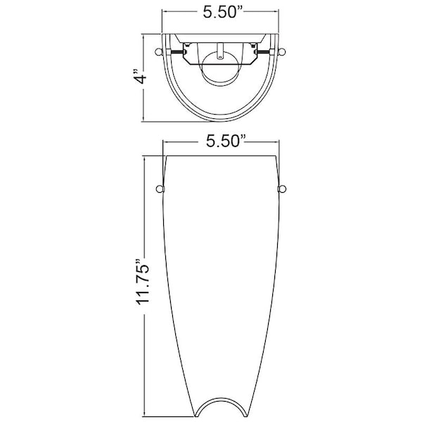 Daphne, LED Wall Sconce, Brushed Steel Finish, Alabaster Glass